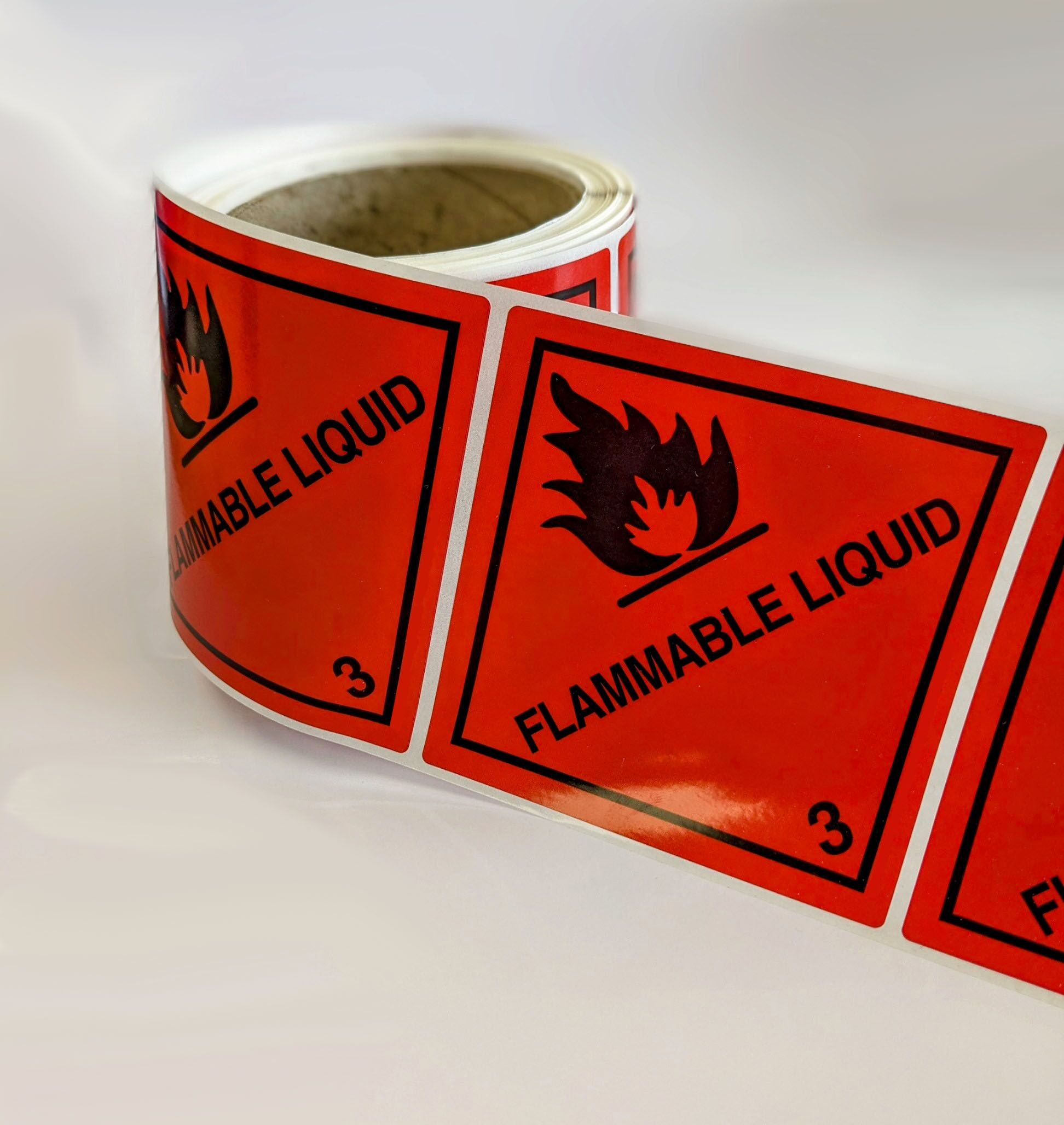 Class 3 Labels for Flammable Liquid Label. £9.00 + Free Shipping